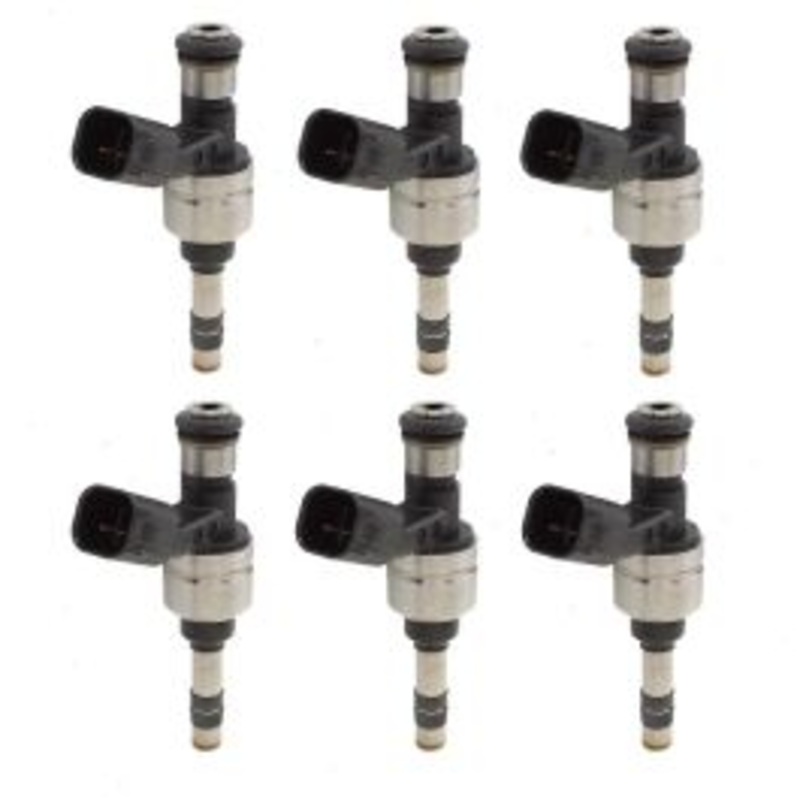 6 pc Hitachi Fuel Injectors for 2014-2018 Cadillac CTS 3.6L V6