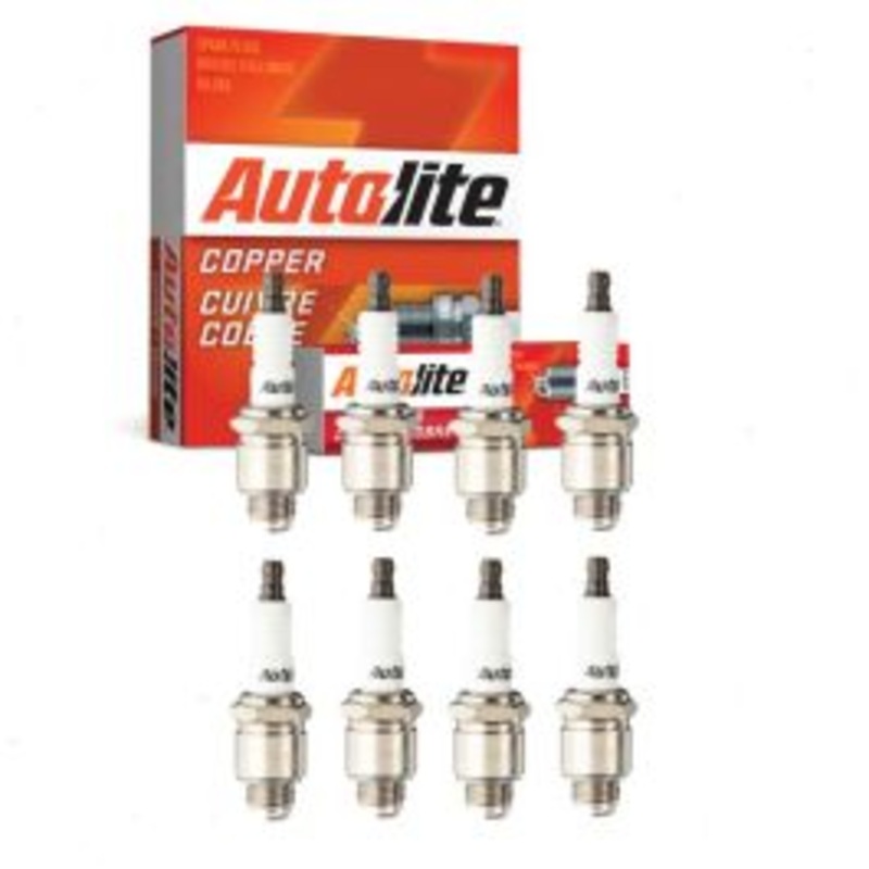 8 pc Autolite Copper Core Spark Plugs for 1955-1959 GMC FM350 5.2L 5.3L 5.5L 5.7L 6.1L V8