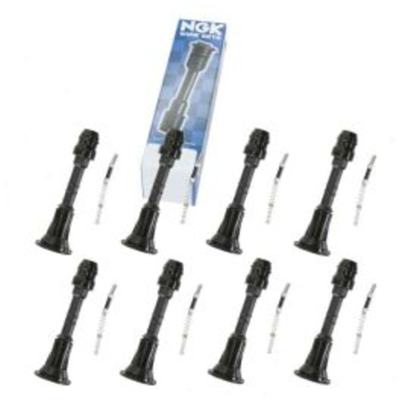 8 pc NGK Ignition Coil Boots for 2005-2014 Nissan Armada 5.6L V8