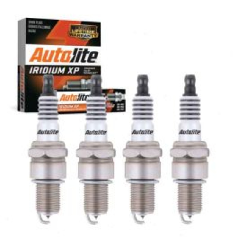 4 pc Autolite Iridium XP Spark Plug for 1980-1995 Volkswagen Jetta 1.7L 1.8L