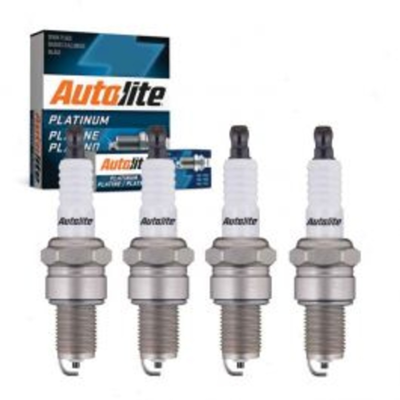 4 pc Autolite Platinum Spark Plug for 1985-1989 Dodge Lancer 2.2L 2.5L L4