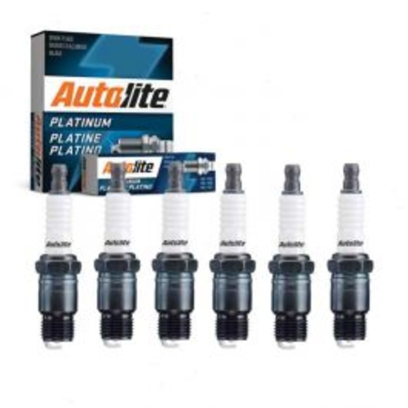 6 pc Autolite Platinum Spark Plug for 1987-1988 GMC R3500 4.8L L6