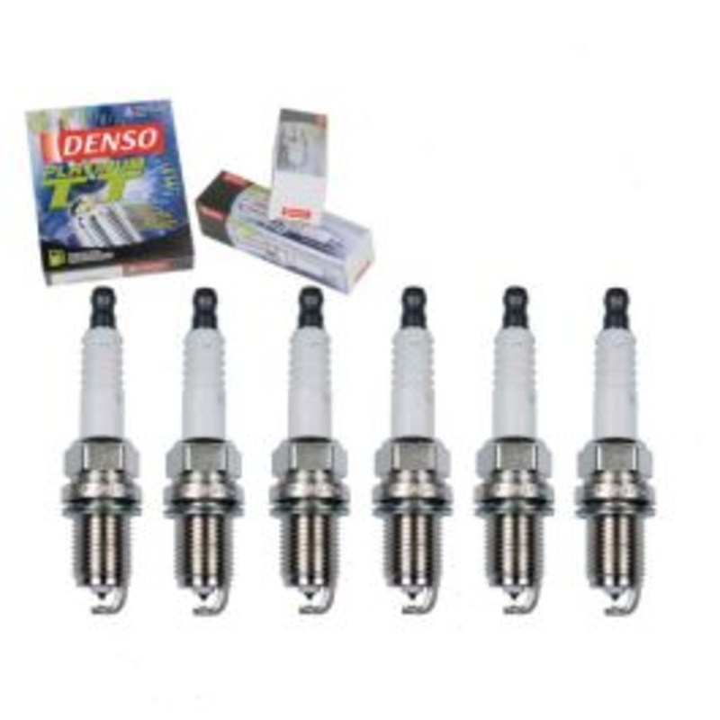 6 pc DENSO Platinum TT Spark Plugs for 1989 Ford Taurus 3.0L V6
