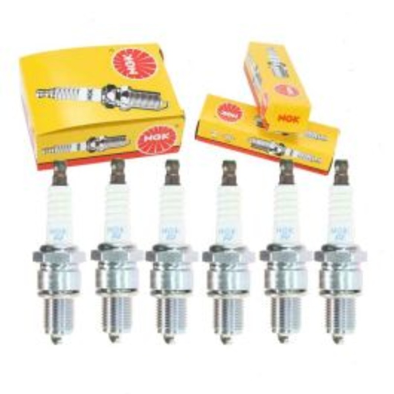 6 pc NGK Standard Spark Plugs for 1968-1969 GMC K25 K2500 Suburban 4.1L L6