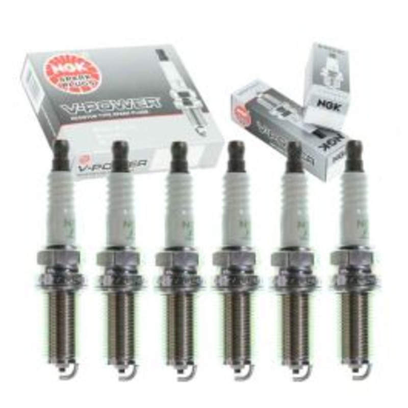 6 pc NGK V-Power Spark Plugs for 2009-2011 Suzuki Equator 4.0L V6