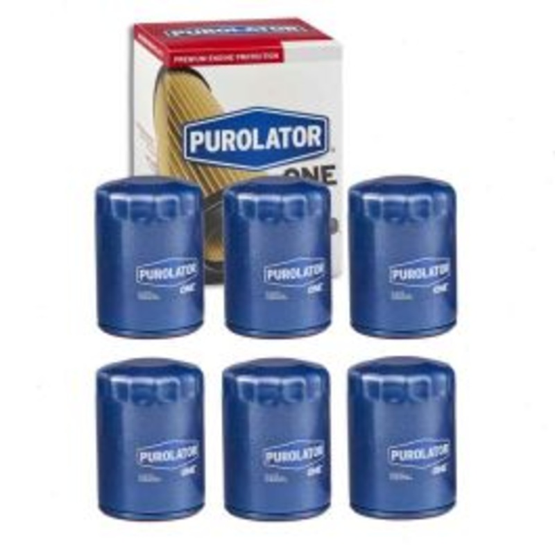 6 pc Purolator ONE PL22500 Engine Oil Filters