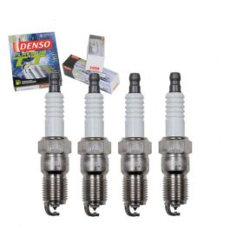 4 pc DENSO Platinum TT Spark Plugs for 1983-1986 Ford LTD 2.3L L4