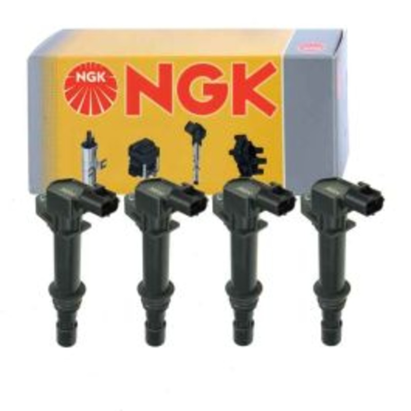 4 pc NGK 48651 U5053 Ignition Coils