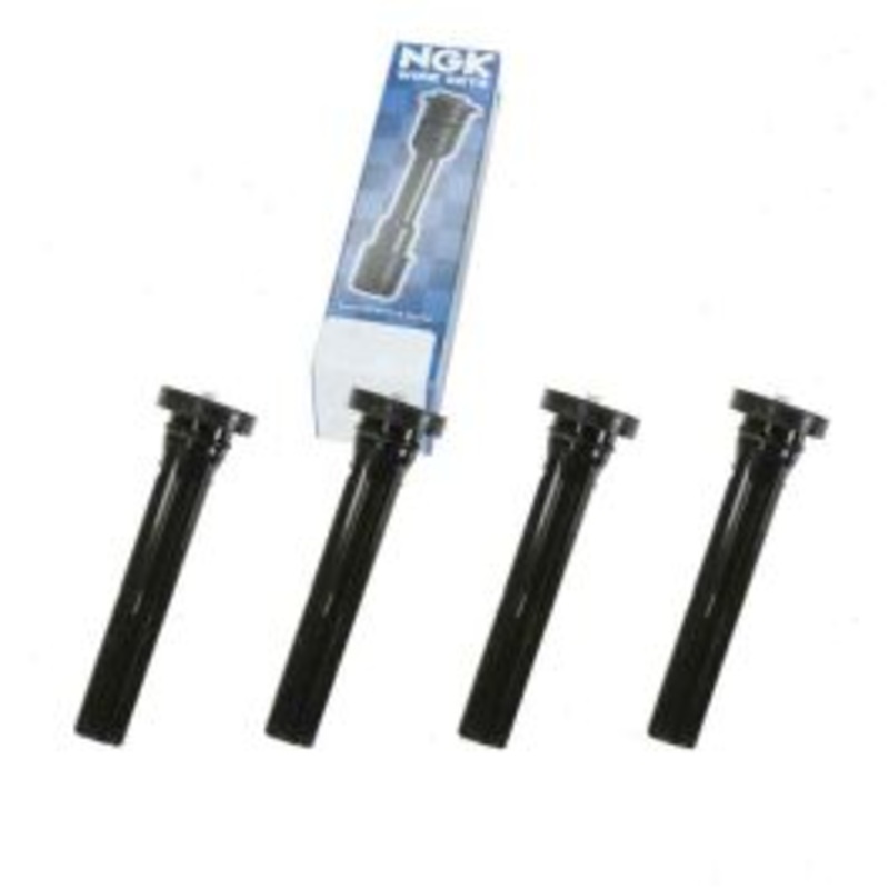 4 pc NGK Ignition Coil Boots for 1996-1998 Suzuki Sidekick 1.8L L4