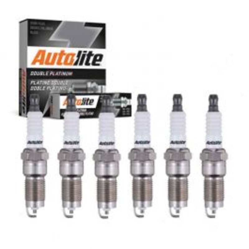 6 pc Autolite Double Platinum Spark Plug for 2001-2007 Mazda B4000