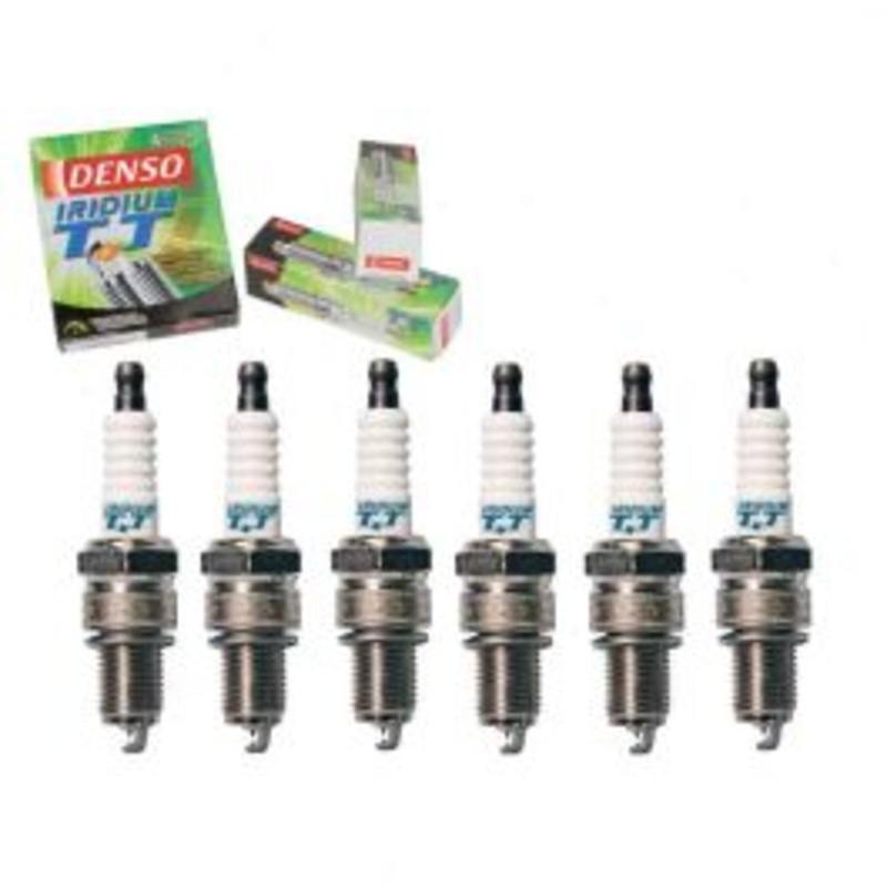 6 pc DENSO Iridium TT Spark Plugs for 1990-1998 Hyundai Sonata 3.0L V6