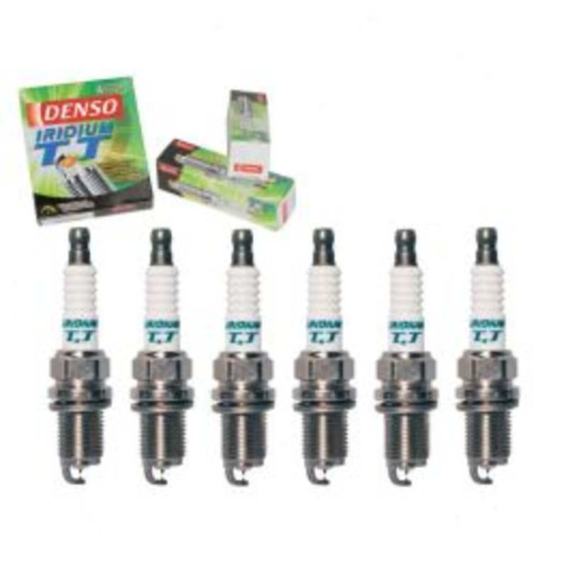 6 pc DENSO Iridium TT Spark Plugs for 2002-2008 Nissan Maxima 3.5L V6