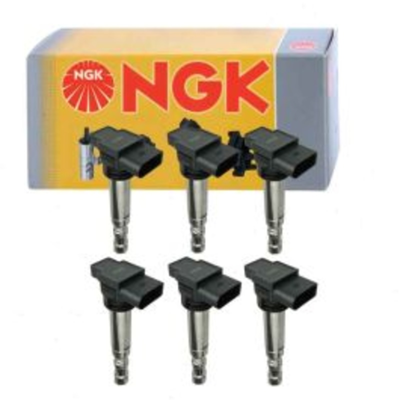 6 pc NGK 48689 U5017 Ignition Coils