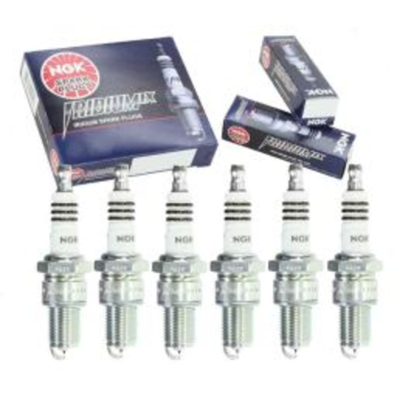 6 pc NGK Iridium IX Spark Plugs for 1978-1984 BMW 733i 3.2L L6