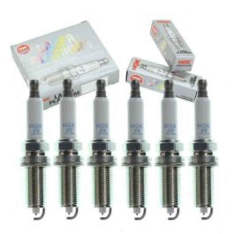 6 pc NGK Laser Platinum Spark Plugs for 2008-2010 BMW 528i 3.0L L6