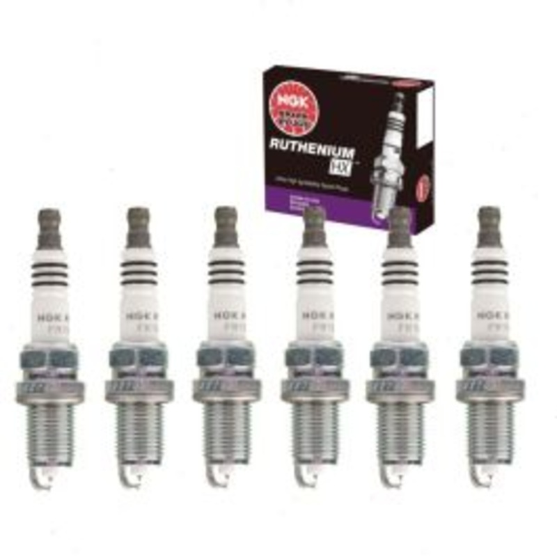 6 pc NGK Ruthenium HX Spark Plugs for 2002-2005 Kia Sedona 3.5L V6