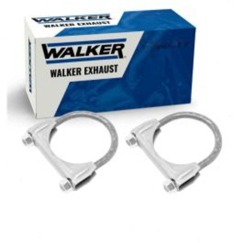 2 pc Walker Exhaust Clamps for 1975-1978 GMC C15 5.7L 7.4L V8