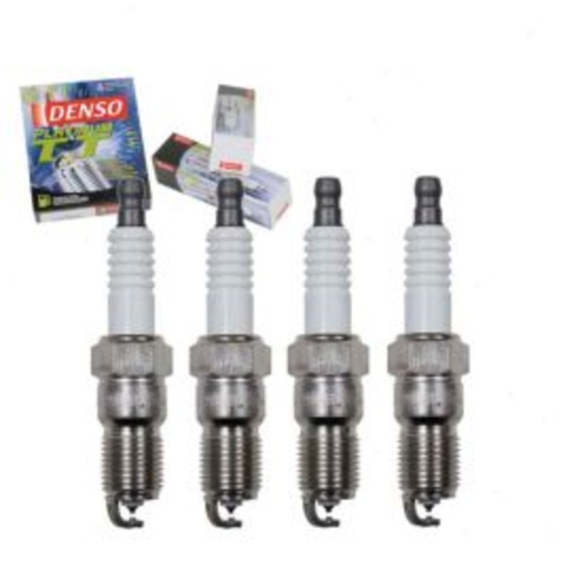 4 pc DENSO Platinum TT Spark Plugs for 1987-1996 Chevrolet Beretta 2.0L 2.2L L4