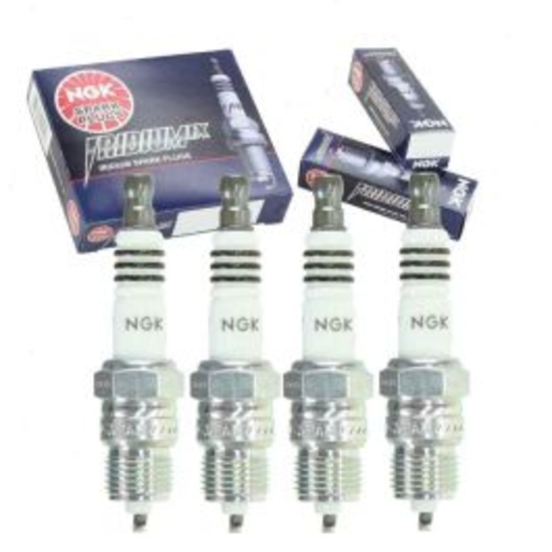 4 pc NGK Iridium IX Spark Plugs for 1976-1977 Chevrolet Monza 2.3L L4