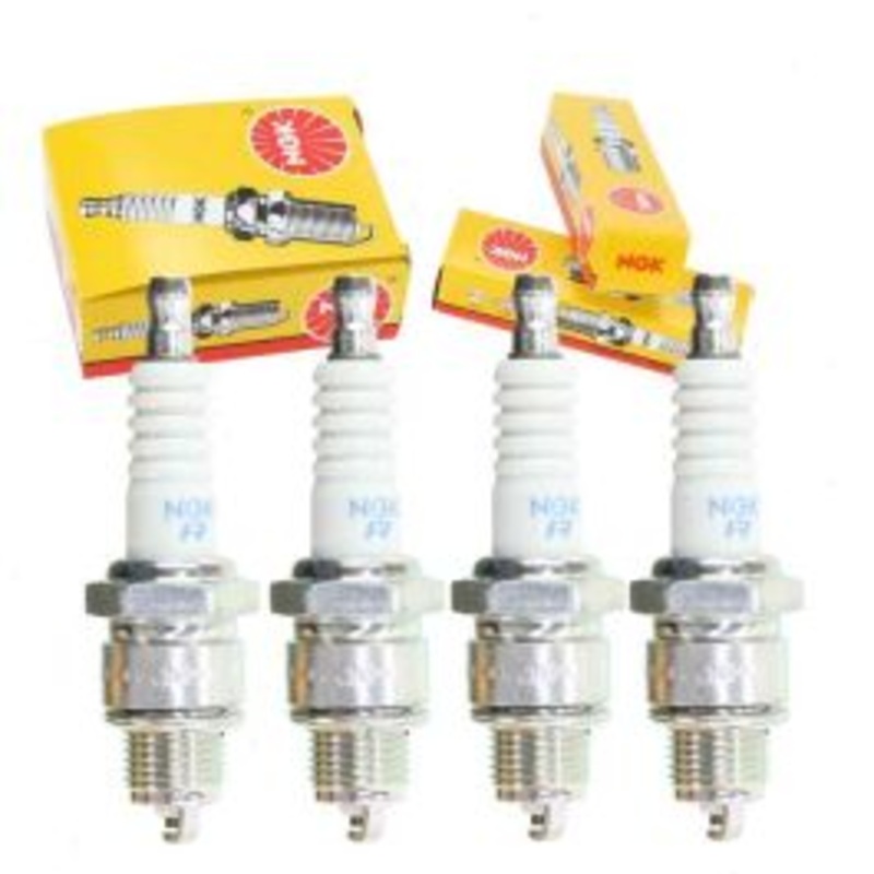 4 pc NGK Standard Spark Plugs for 1971 Opel Deluxe 1.1L L4