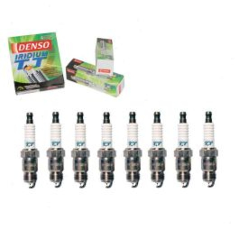 8 pc DENSO Iridium TT Spark Plugs for 1976 Pontiac Safari 6.6L 7.5L V8