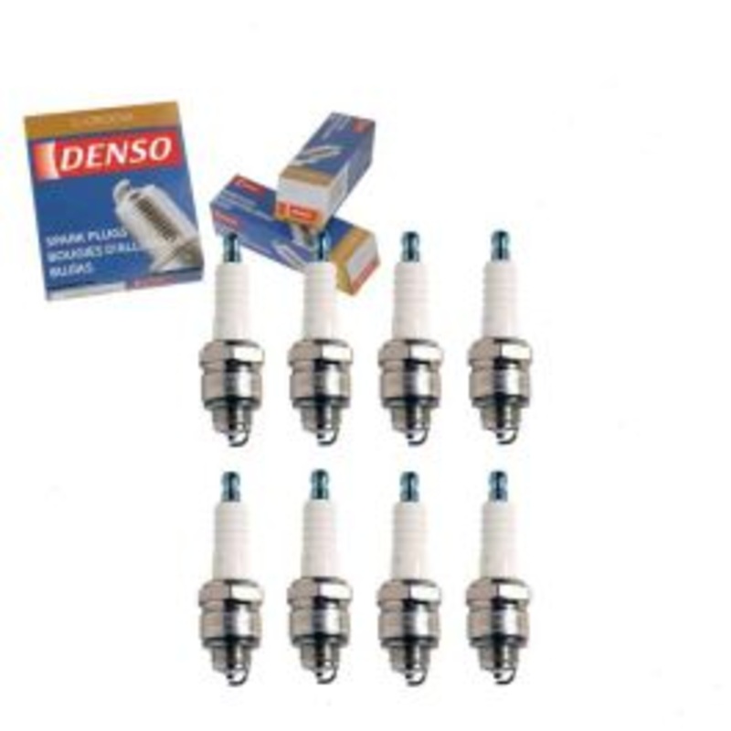 8 pc DENSO Standard U-Groove Spark Plugs for 1958-1964 Plymouth Savoy 5.2L 5.9L 6.3L V8