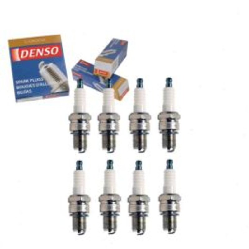 8 pc DENSO Standard U-Groove Spark Plugs for 1968 Chevrolet K20 Pickup 6.5L V8