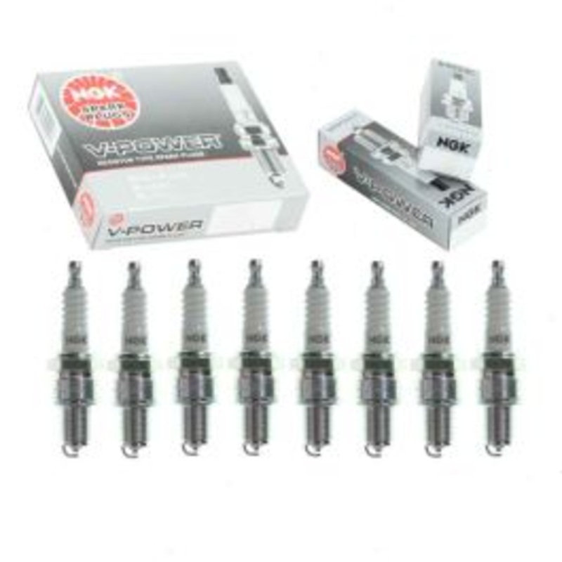 8 pc NGK V-Power Spark Plugs for 1993 Bentley Brooklands