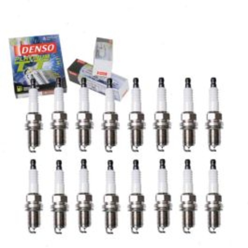 16 pc DENSO Platinum TT Spark Plugs for 1999-2001 Mercedes-Benz ML430 4.3L V8