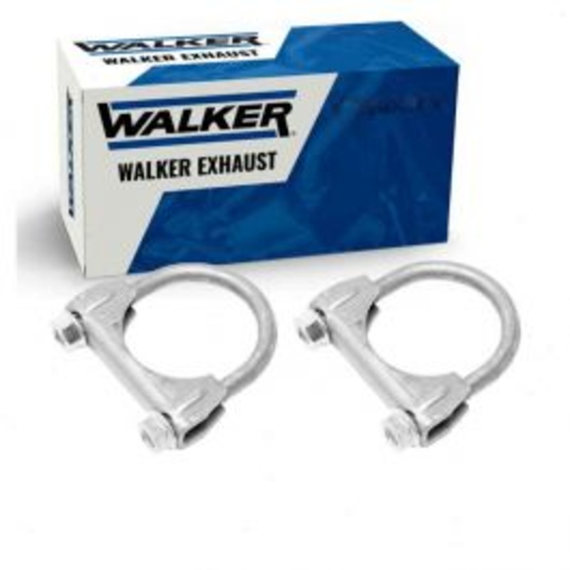 2 pc Walker Exhaust Clamps for 1973-1974 Chevrolet Monte Carlo 5.7L 7.4L V8