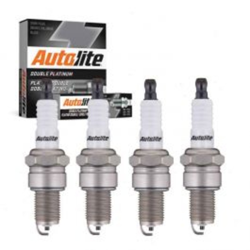 4 pc Autolite Double Platinum Spark Plug for 1967-1968 Glas 1600 GT