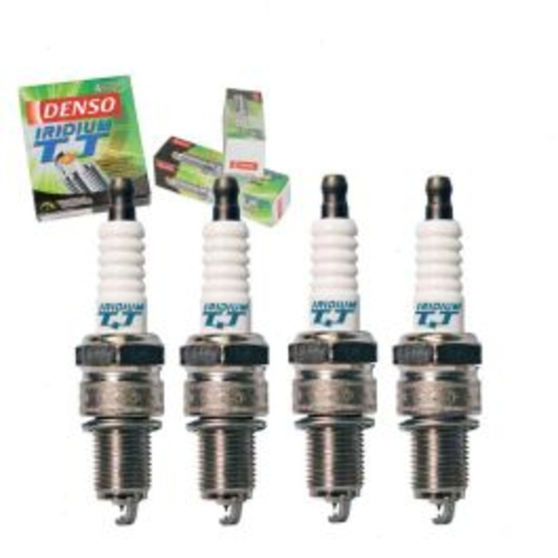 4 pc DENSO Iridium TT Spark Plugs for 1975-1982 Triumph TR7 2.0L L4