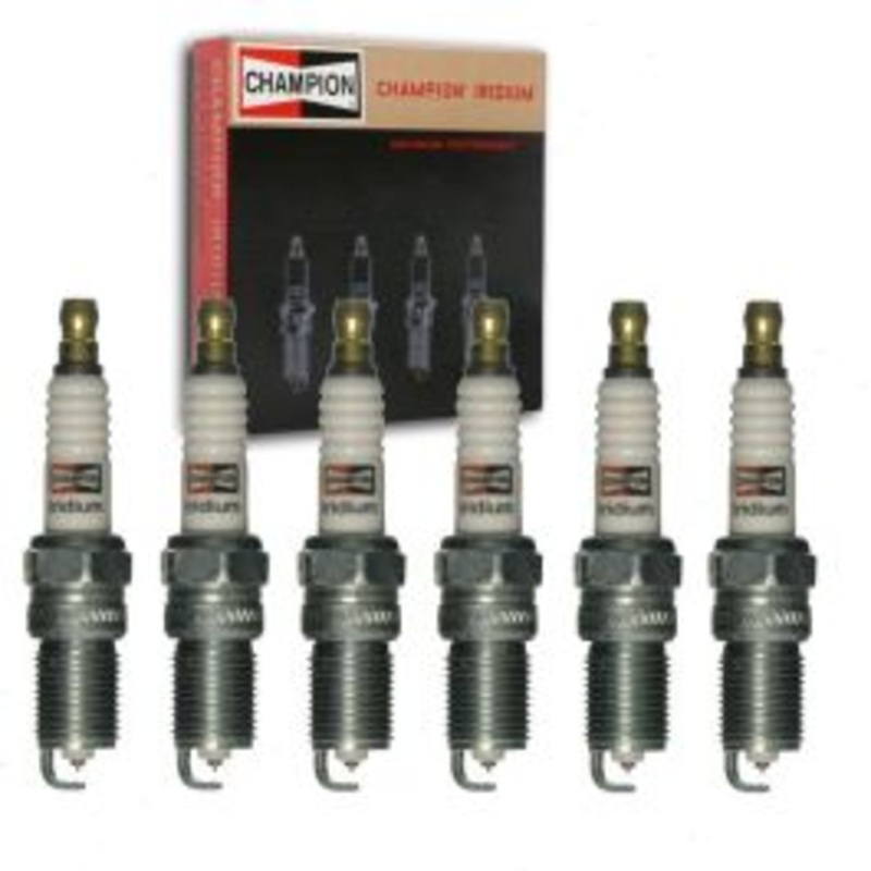 6 pc Champion Iridium Spark Plugs for 1983 Ford Thunderbird 3.8L V6
