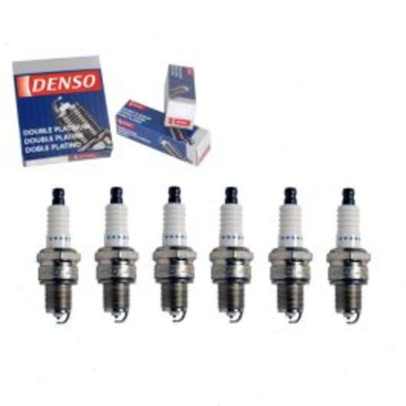 6 pc DENSO Double Platinum Spark Plugs for 1960-1969 Dodge Dart 3.7L L6