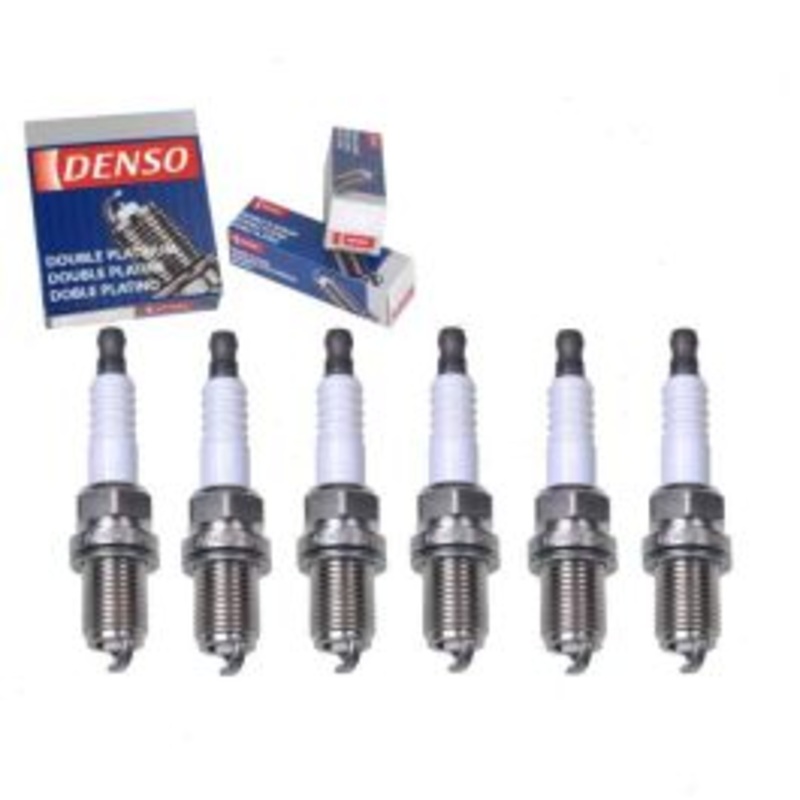 6 pc DENSO Double Platinum Spark Plugs for 2002-2004 Nissan Xterra 3.3L V6