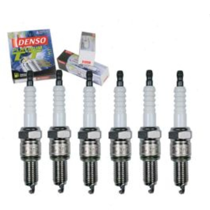 6 pc DENSO Platinum TT Spark Plugs for 1968 Pontiac Safari 4.1L L6