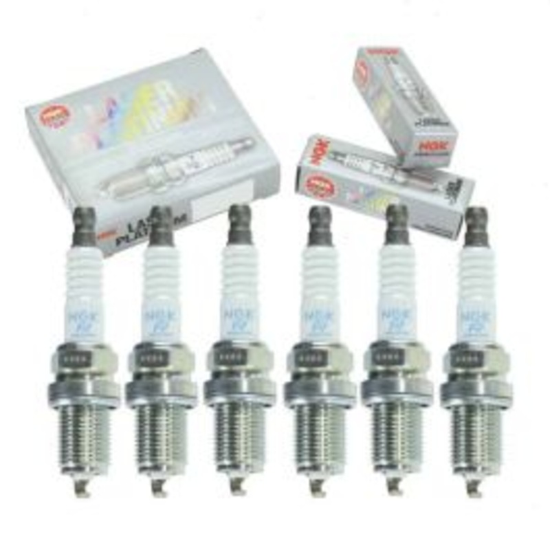 6 pc NGK Laser Platinum Spark Plugs for 2000 Mitsubishi Eclipse 3.0L V6
