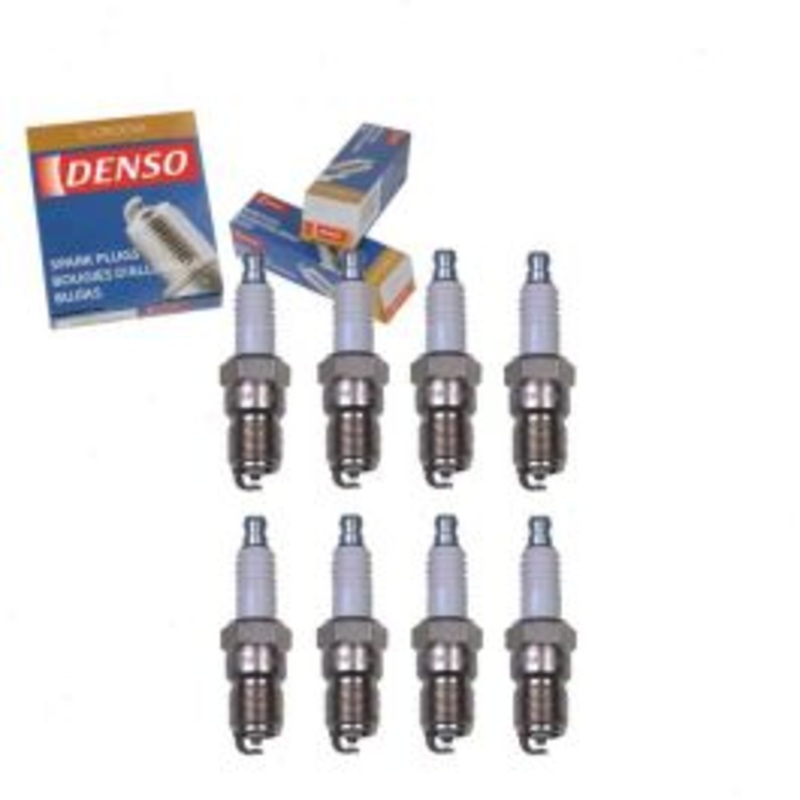 8 pc DENSO Standard U-Groove Spark Plugs for 1982-1996 Cadillac Fleetwood 4.1L 4.5L 4.9L 5.7L V8