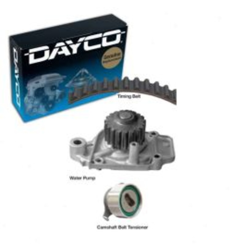 Dayco Timing Belt Kit with Water Pump for 1988-1991 Honda CRX 1.5L L4