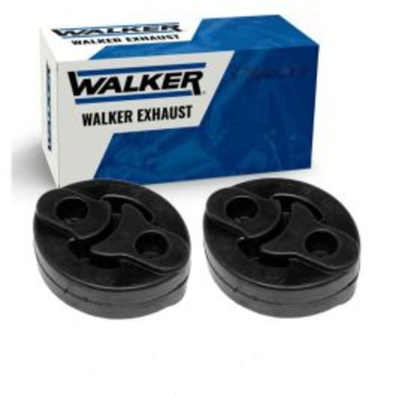 2 pc Walker Muffler Assm Exhaust System Insulators for 2001-2003 Mazda Protege 2.0L L4