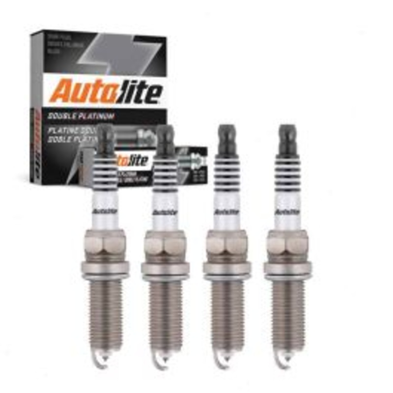 4 pc Autolite Double Platinum Spark Plug for 2014-2019 Nissan Versa Note