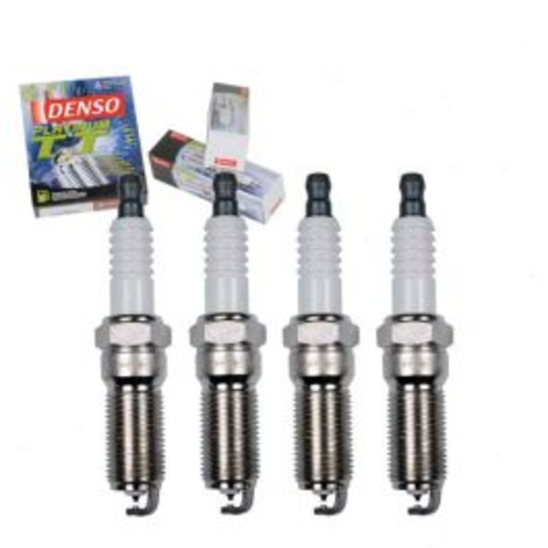4 pc DENSO Platinum TT Spark Plugs for 2010-2017 Chevrolet Equinox 2.4L L4