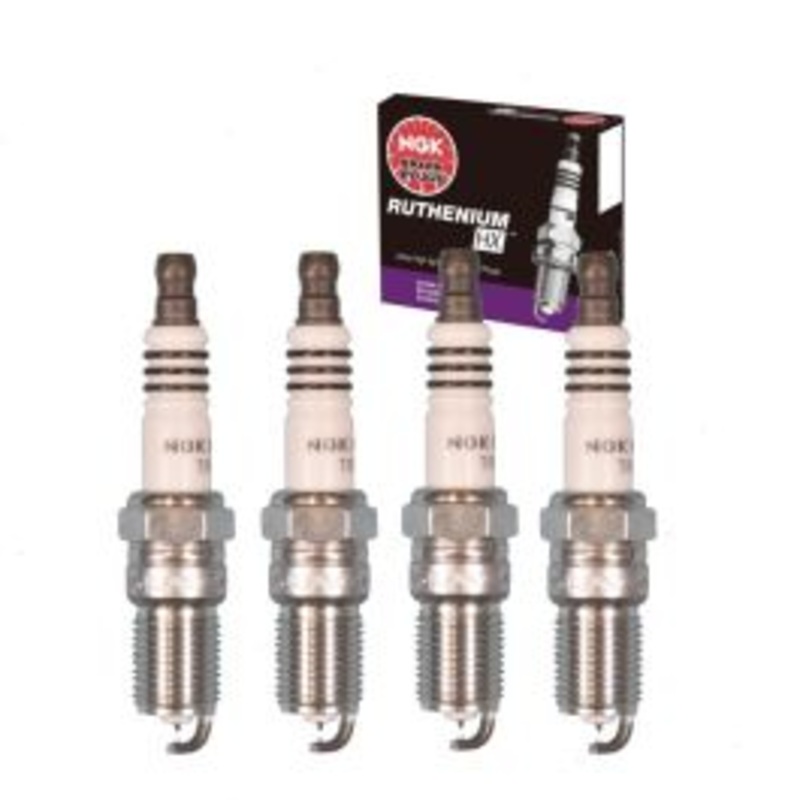 4 pc NGK Ruthenium HX Spark Plugs for 2010-2013 Ford Transit Connect 2.0L L4