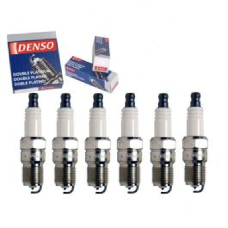 6 pc DENSO Double Platinum Spark Plugs for 1988-2005 Mercury Sable 3.0L V6