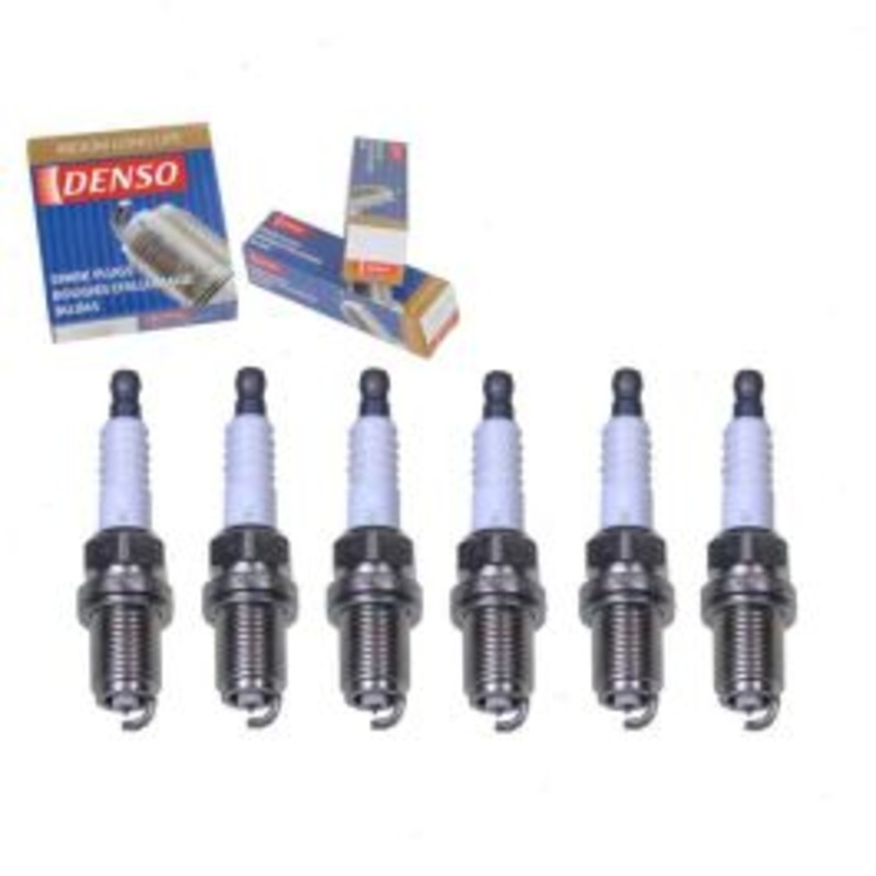 6 pc DENSO Iridium Long Life Spark Plugs for 2004 Suzuki Vitara 2.5L V6