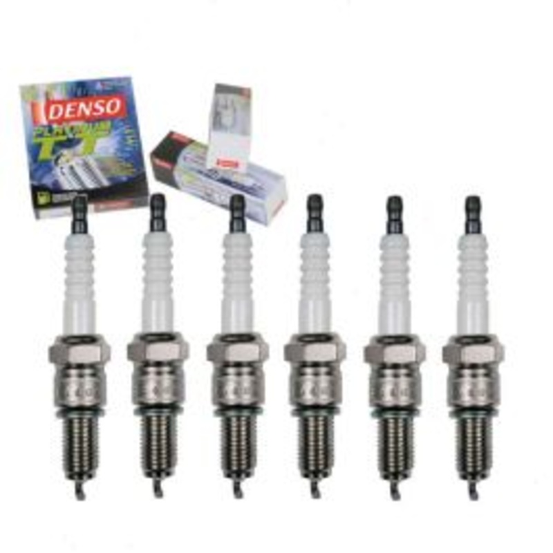 6 pc DENSO Platinum TT Spark Plugs for 1966-1969 Mercedes-Benz 230 2.3L L6