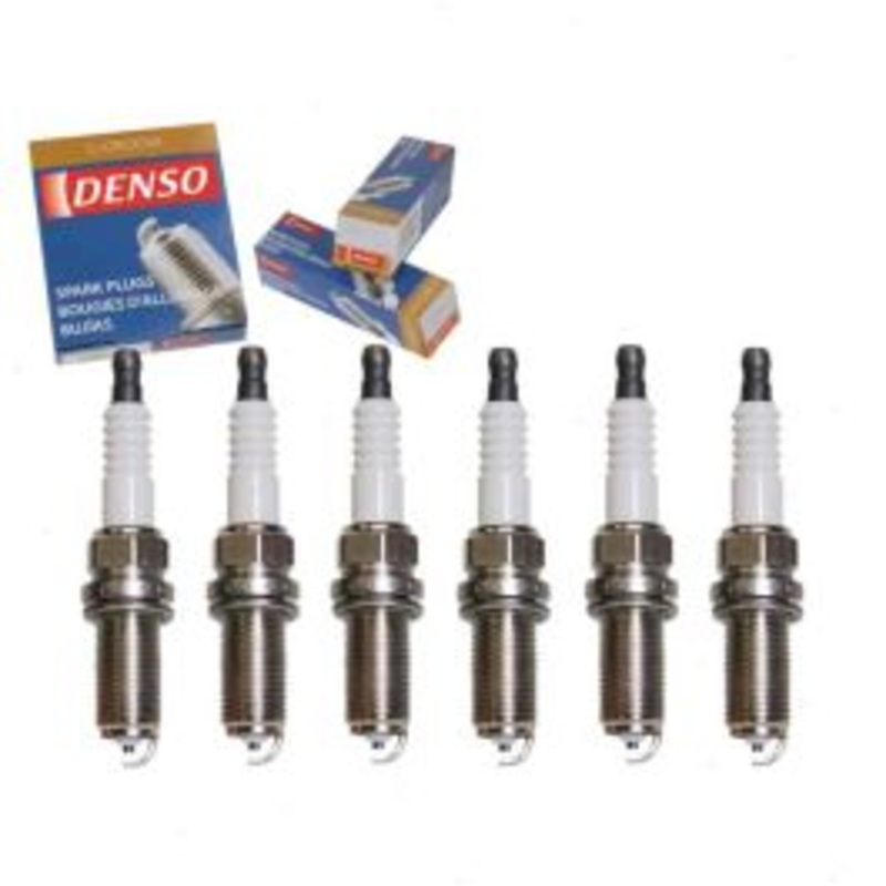 6 pc DENSO Standard U-Groove Spark Plugs for 2007-2009 Hyundai Santa Fe 2.7L V6