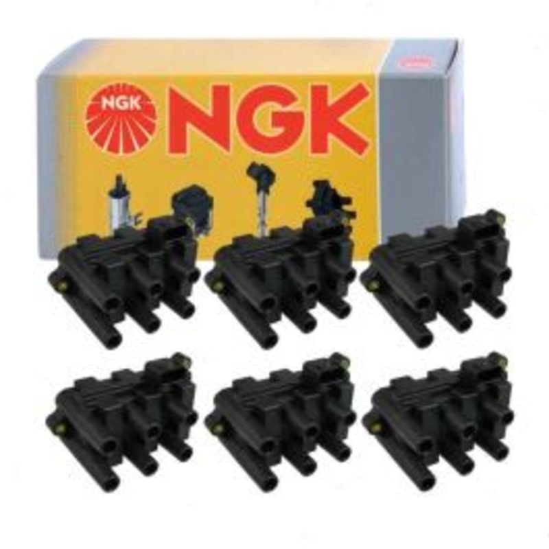 6 pc NGK 49001 U2023 Ignition Coils