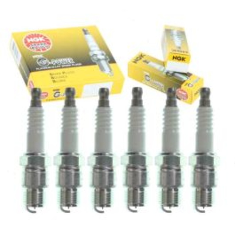 6 pc NGK G-Power Spark Plugs for 1975-1980 Chevrolet G20 4.1L 4.8L L6