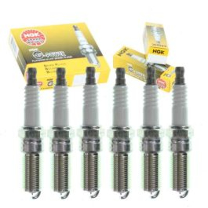 6 pc NGK G-Power Spark Plugs for 2003-2008 Isuzu Ascender 4.2L L6